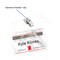 Avery Customizable Self-Laminating Name Badges with Clips, 2.25" x 3.5", White Printable Inserts, 30 Clip Style Laminated Badges (5362)